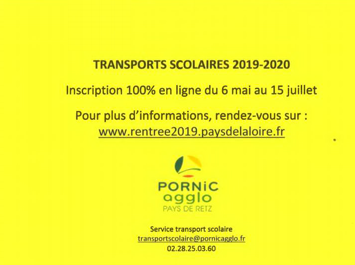 Transports scolaires 2019-2020