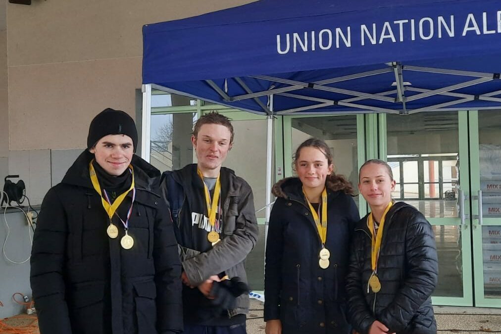 Une équipe du collège au championnat de France UNSS de cross country