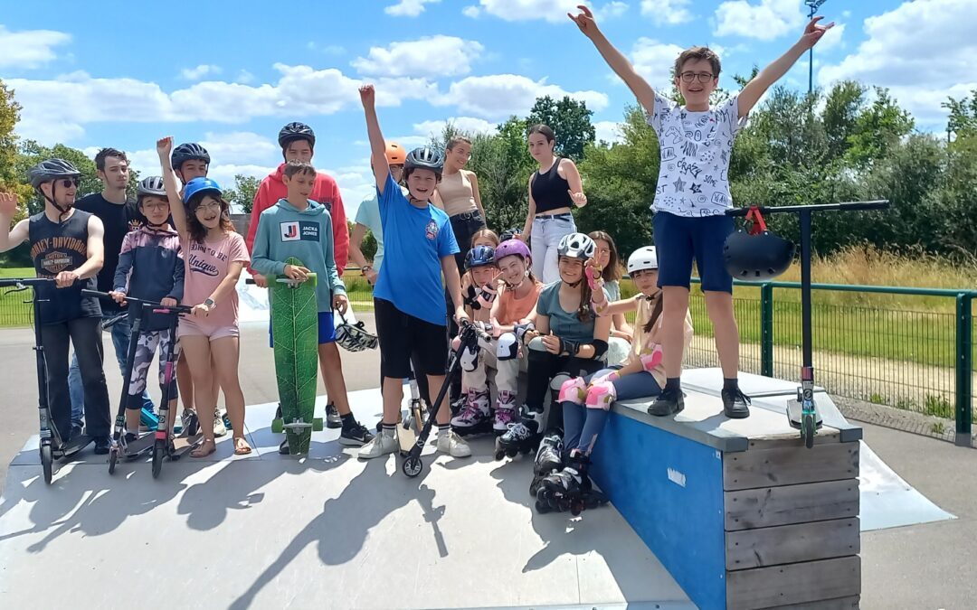 Roller, trottinette et skate à l’AS sport partagé